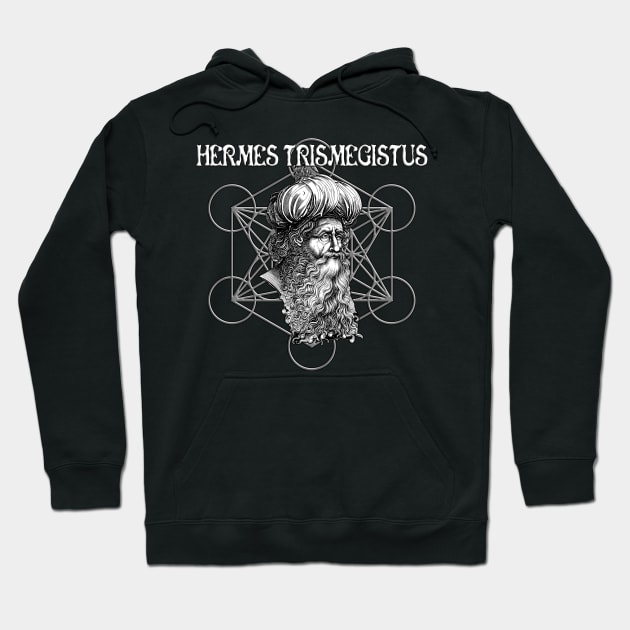 Hermes Trismegistus - Hermeticism Sacred Geometry Alchemy Hoodie by AltrusianGrace